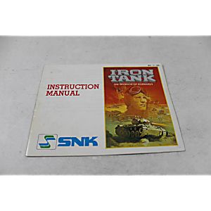 Manual - Iron Tank - Nes Nintendo