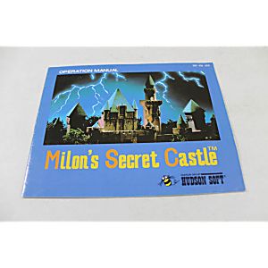 Manual - Milon's Secret Castle - Nes Nintendo