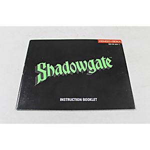 Manual - Shadowgate - Fun Nes Nintendo Adventure