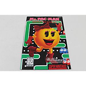 Manual - Ms. Pac-Man - Snes Super Nintendo