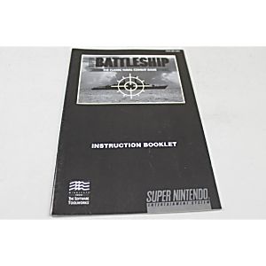Manual - Super Battleship - Snes Super Nintendo