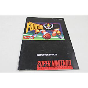 Manual - Super Play Action Football - Snes Super Nintendo