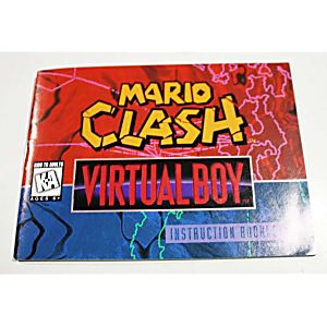 Manual - Mario Clash - Virtual Boy