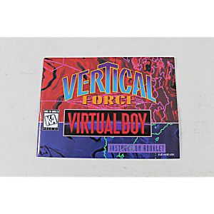 Manual - Vertical Force - Virtual Boy