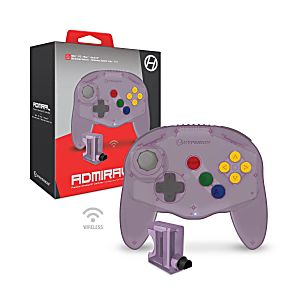"Admiral" BT Controller for N64 / Switch / PC (Amethyst Purple)