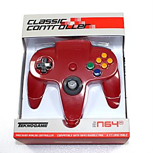 NEW Nintendo 64 N64 Red Controller