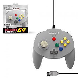 Tribute64 - N64 Controller - Gray