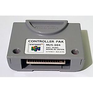 n64 controller pak games