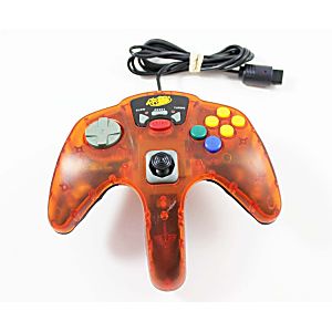 Nintendo 64 N64 Fire Orange Mad Catz Controller