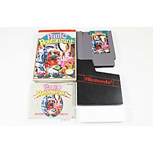Panic Restaurant- Complete Nintendo NES Game