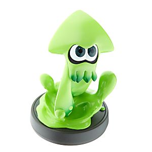 Inkling Squid Green (Splatoon) Amiibo
