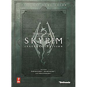 Elder Scrolls V Skyrim Legendary Edition Official Game Guide - Prima Games