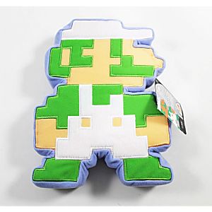 8 bit luigi plush