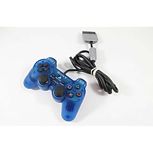 PS1 Original Dual Shock CLEAR BLUE Controller