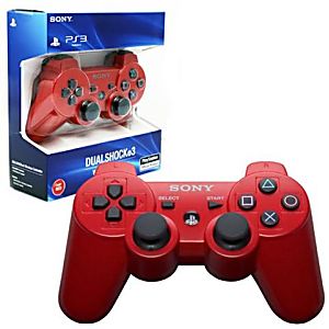 PS3 DUALSHOCK 3 WIRELESS CONTROLLER - RED