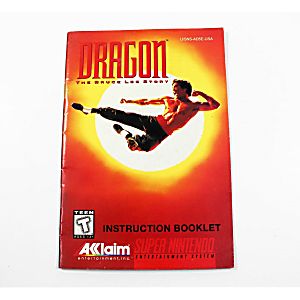 Manual - Snes_Dragon_The_Bruce_Lee_Story