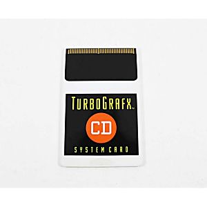 TurboGrafx CD System Card