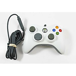 Xbox 360 White Wired Controller