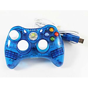 Xbox 360 Blue Rock Candy Wired Controller