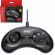 Sega Genesis Licensed 6-Button Controller (Black) Thumbnail