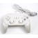 Wii / Wii U Wired Pro Controller - White Thumbnail